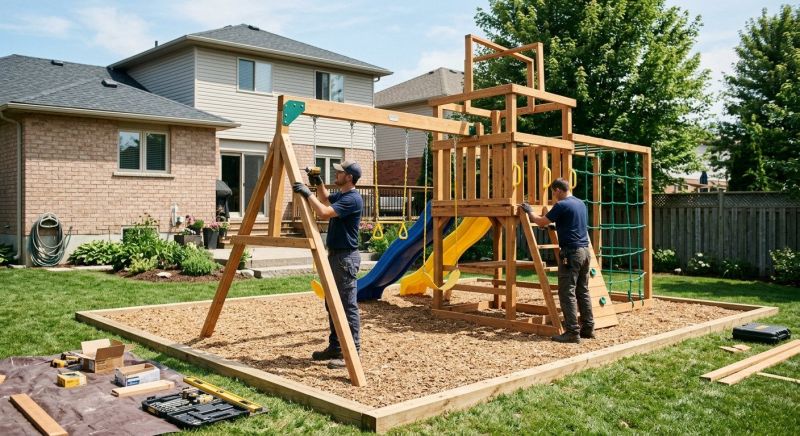 Play Equipment Installation in Littleton, CO