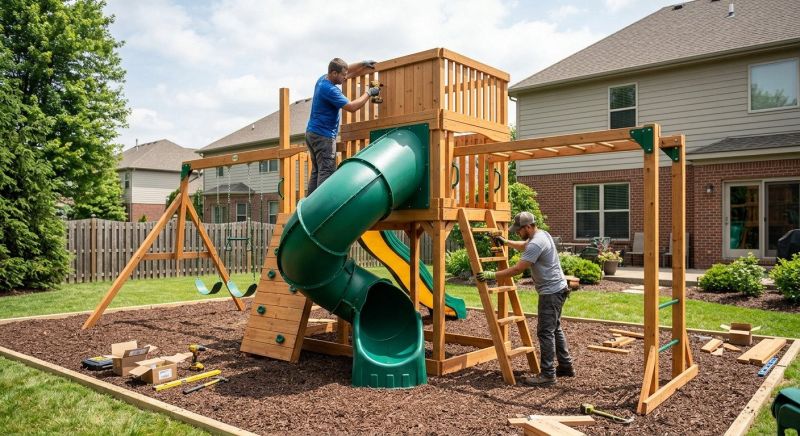 Playground Installation in Boulder, CO
