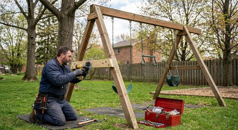 Swing Set Repair in Kansas City, MO