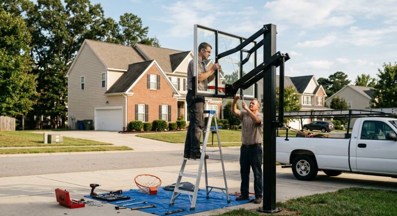 Basketball Goal Repair in Arvada, CO
