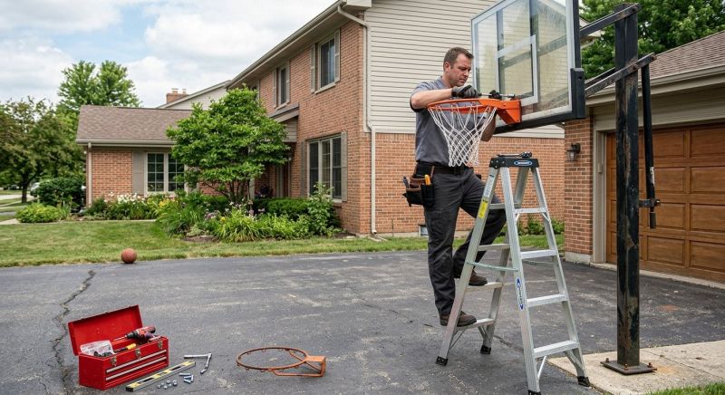 Basketball Goal Repair in Alpharetta, GA