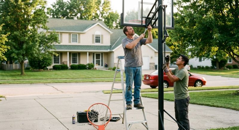 Basketball Hoop Repair in Kansas City, KS