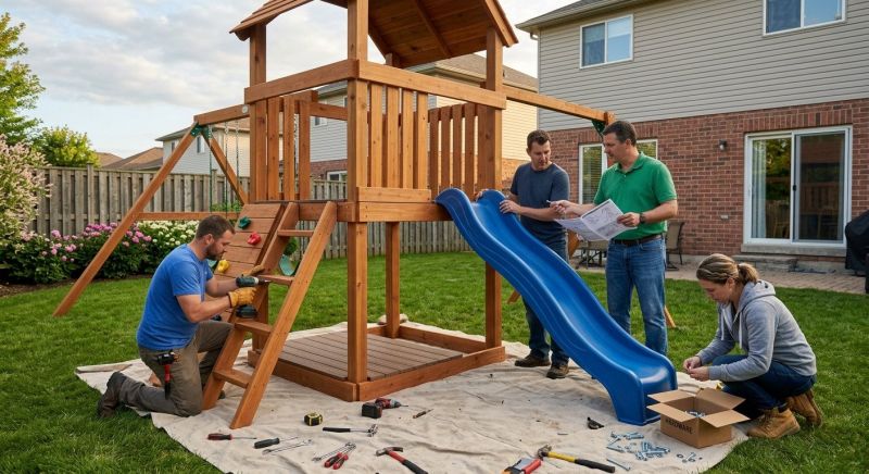 Jungle Gym Installation in Arvada, CO