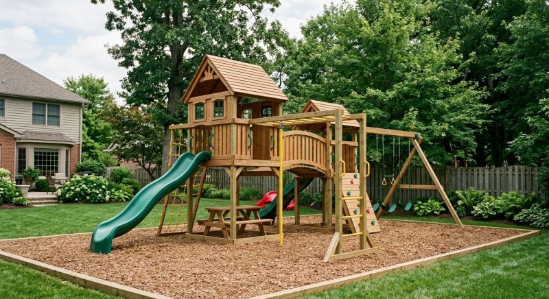 Jungle Gym Installation in Kansas City, MO