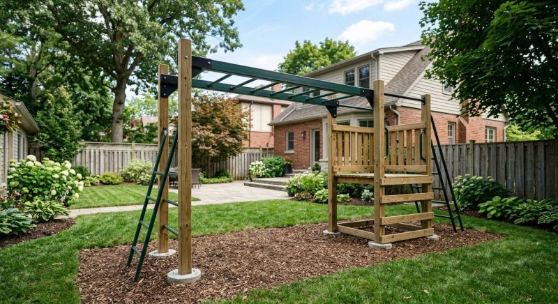 Jungle Gym Installation in Overland Park, KS