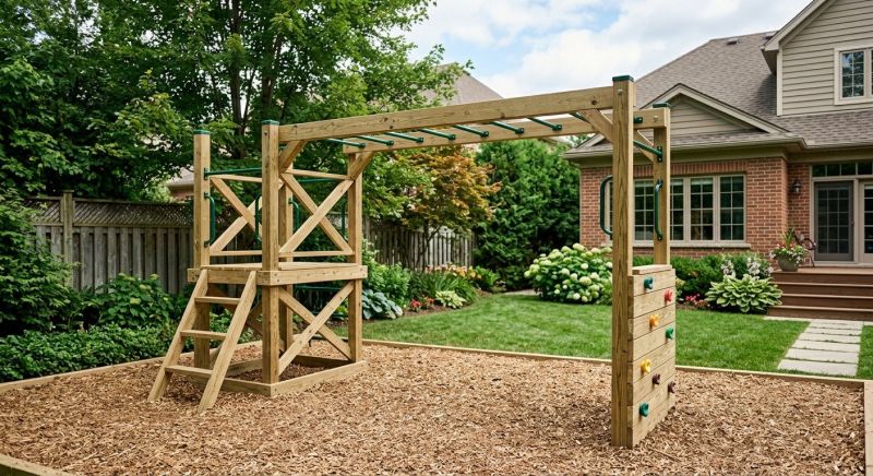 Monkey Bars Installation in Alpharetta, GA