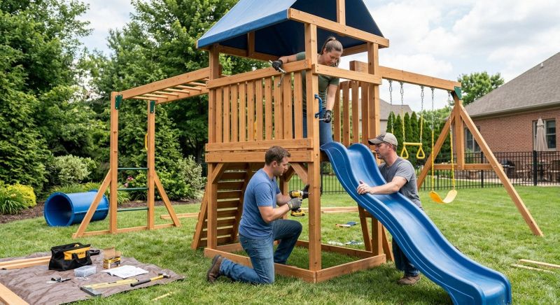Playground Installation in Boulder, CO