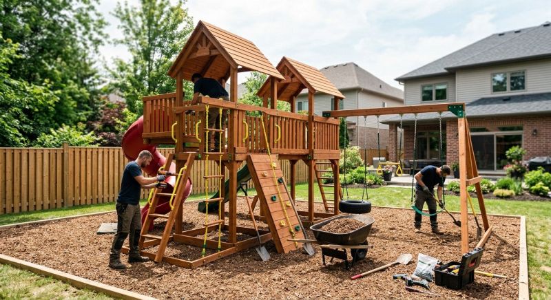 Playground Installation in Arvada, CO