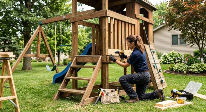 Playset Repair in Arvada, CO