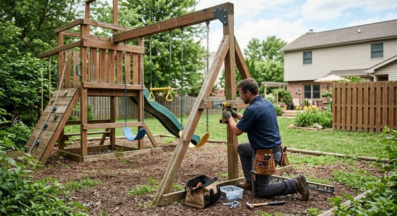 Playset Repair in Arvada, CO