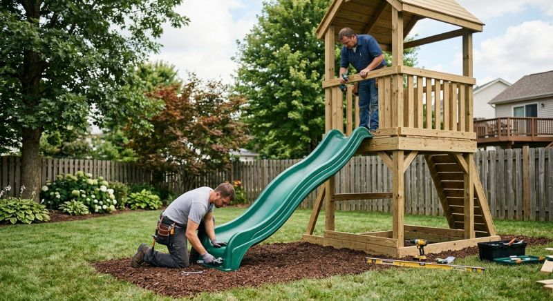Sliding Board Installation in Boulder, CO