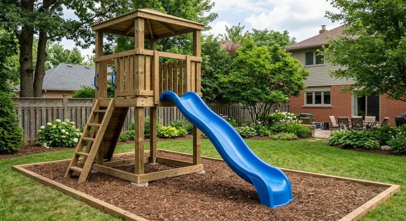 Sliding Board Installation in Overland Park, KS