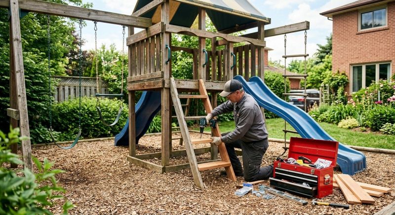 Swing Set Repair in Olathe, KS