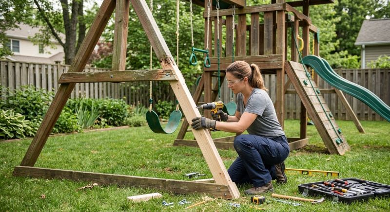 Swing Set Repair in Denver, CO