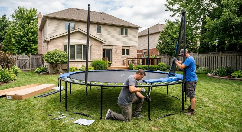 Trampoline Installation in Conroe, TX