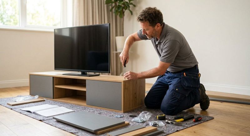 Tv Stand Assembly in Kansas City, KS